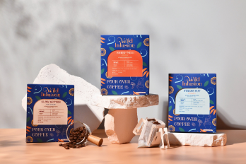 Three Flavor Mushroom Coffee Variety Bundle + Free Tote Bag - Wild Infusion Coffee